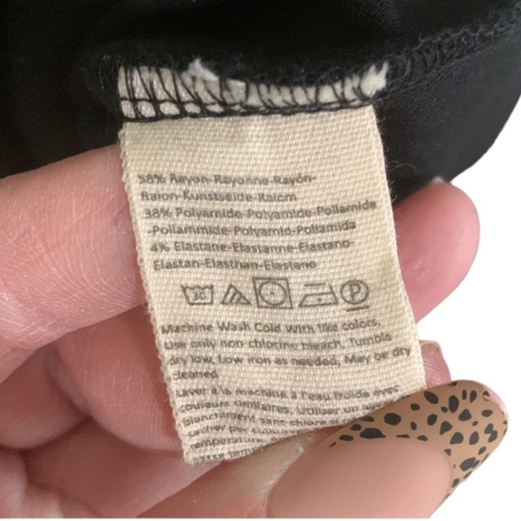 NWT Free People - Black Slip Dress - Picture 5 of 7